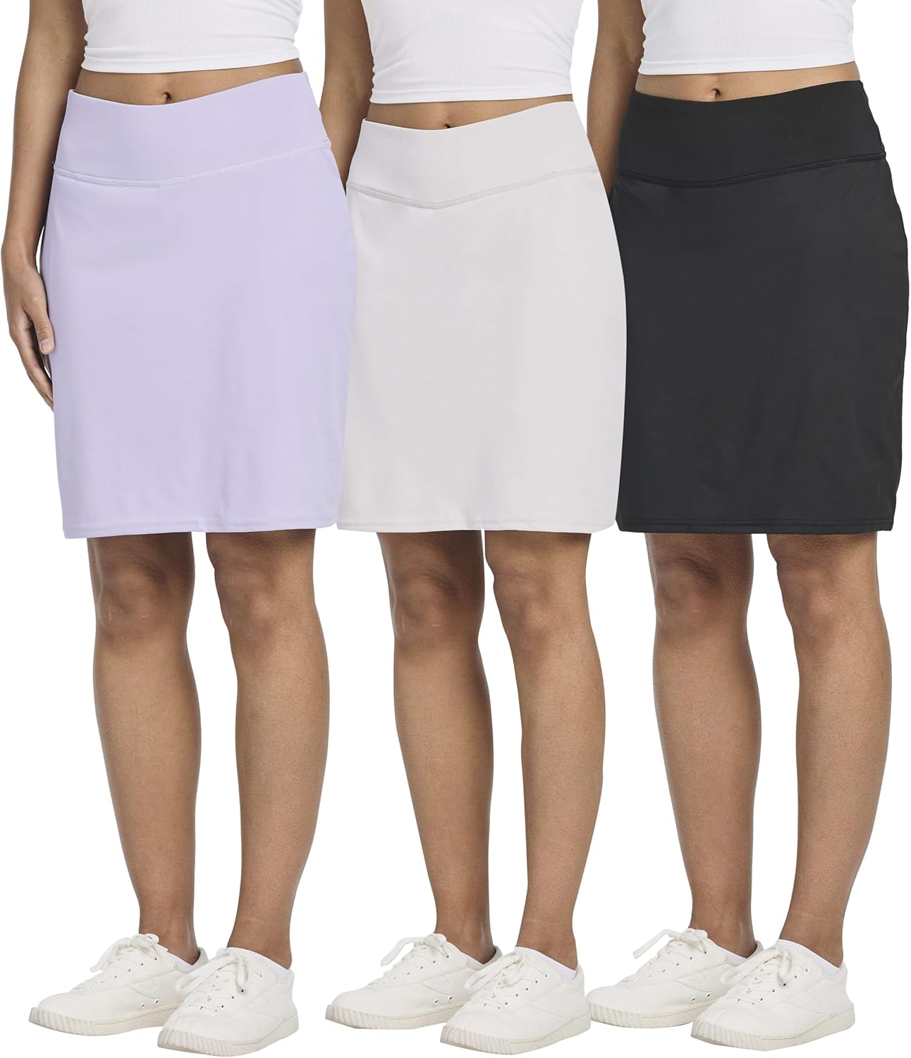 Real Essentials Women's 20in Golf Skirts: Stylish & Functional