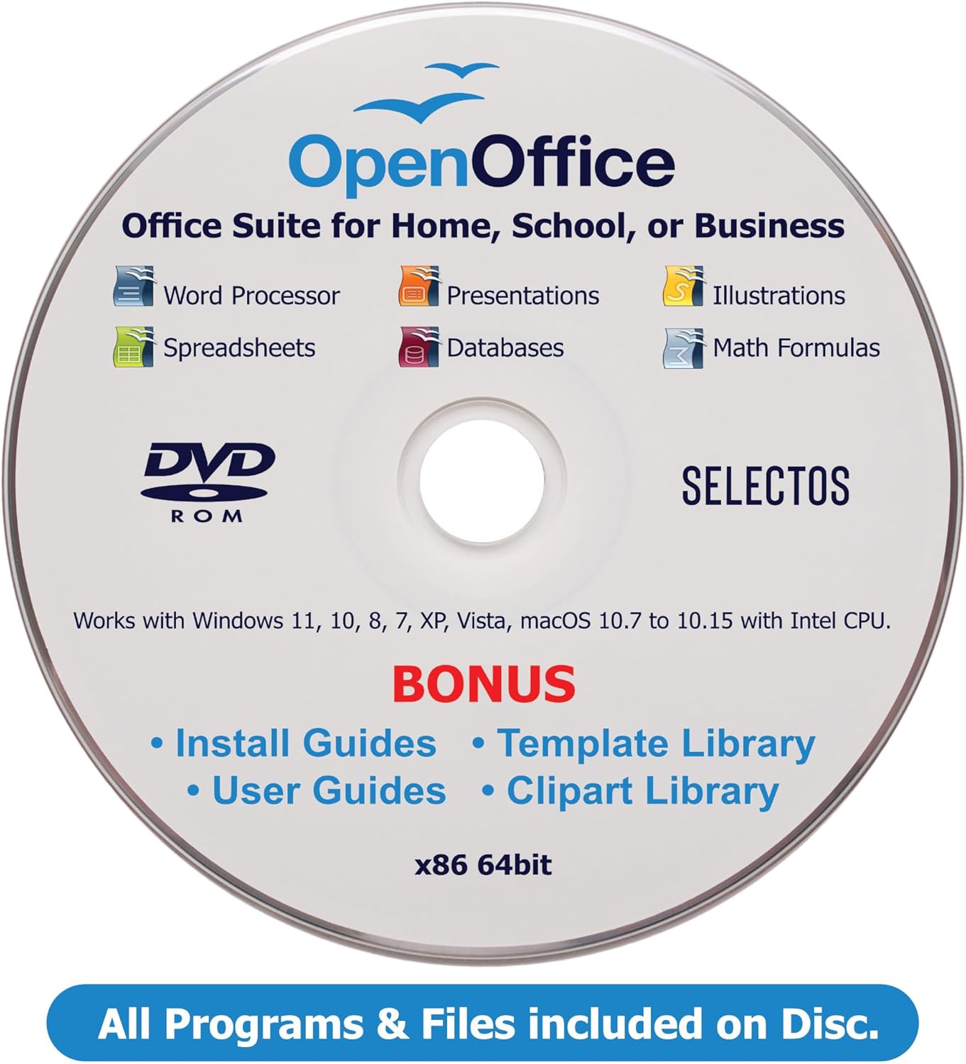 2025 Office Suite DVD - MS Office Alternative!