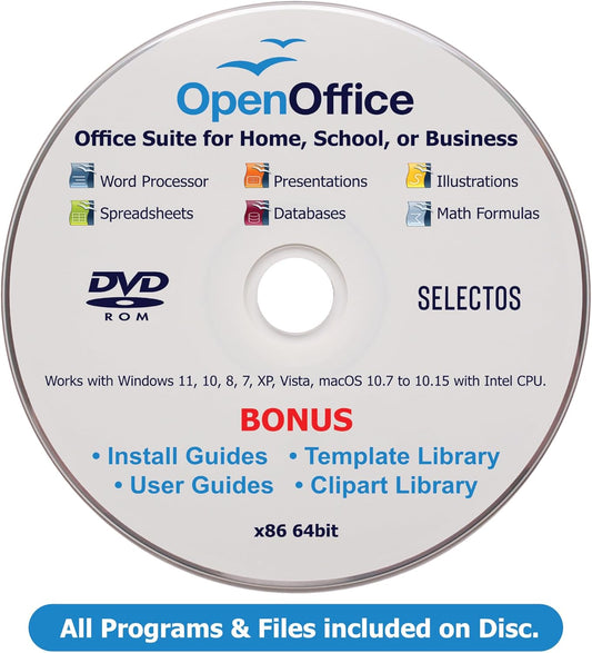 2025 Office Suite DVD - MS Office Alternative!