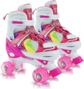 Adjustable Kids Roller Skates for Girls and Boys Ages (Style TF2Q)