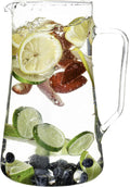 Simax Large Glass Pitcher With Spout 2.5 Quart - Clean Serving