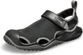 Crocs Swiftwater Mesh Deck Sandals for Men - Lightweight Water Sandal