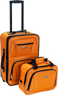 Rockland Fashion Softside Upright Luggage Set, 2-Piece - Carry-On