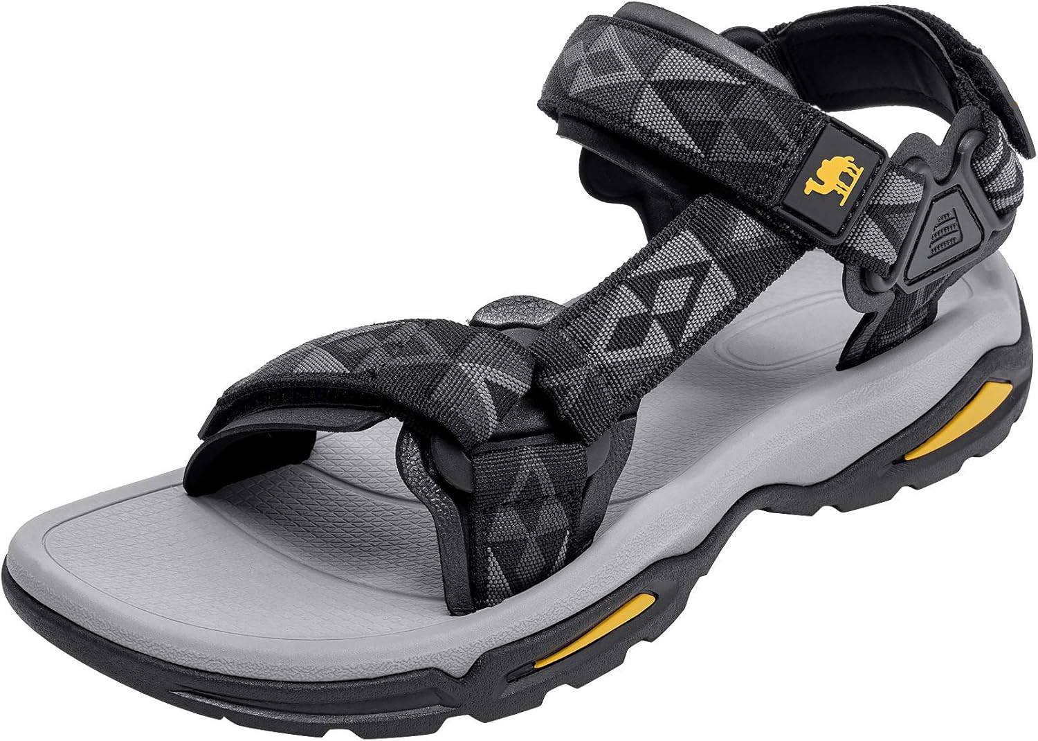 CAMEL CROWN Mens Waterproof Hiking Sandals with Arch Support