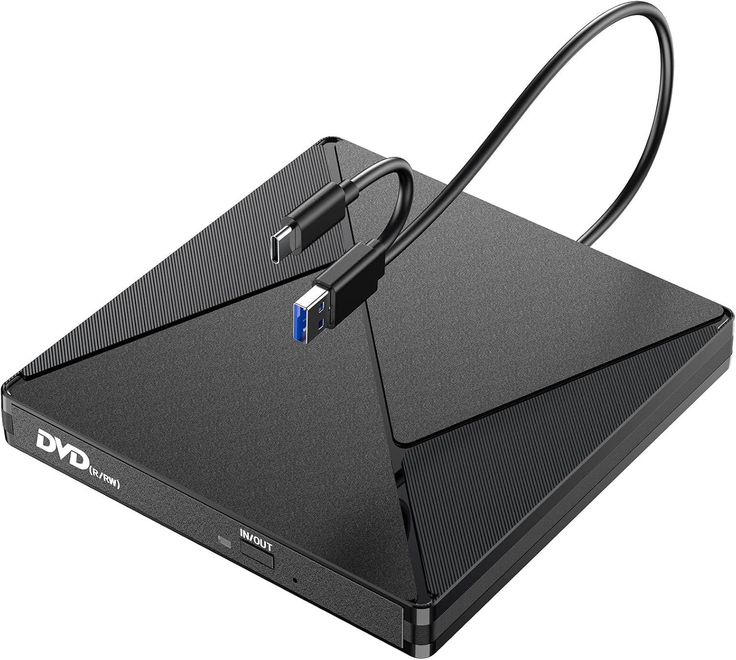 Portable DVD & CD Drive for Mac & PC - USB 3.0 Tech