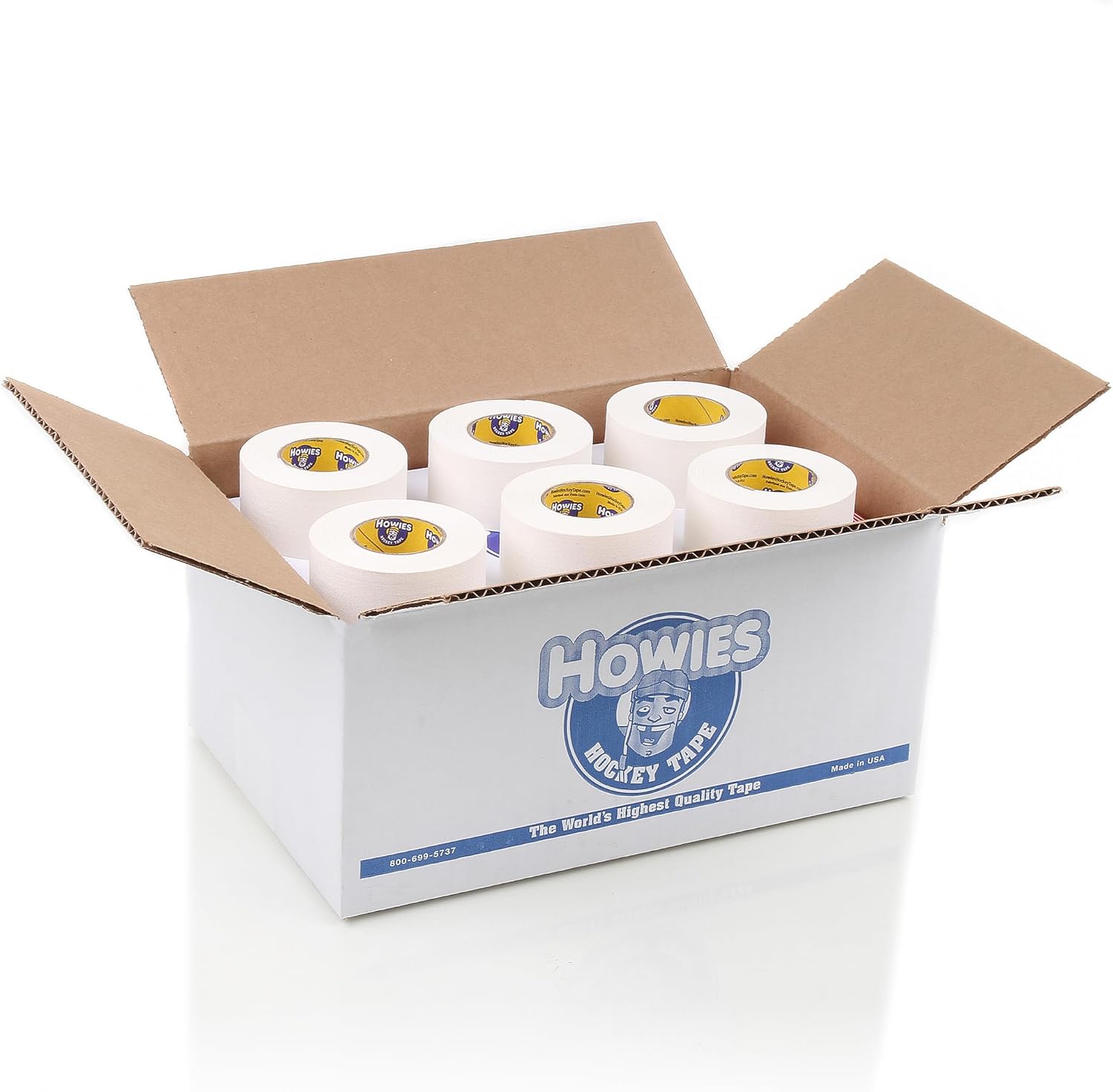 Howies White Hockey Tape - Strong Grip, Durable, Long-Lasting