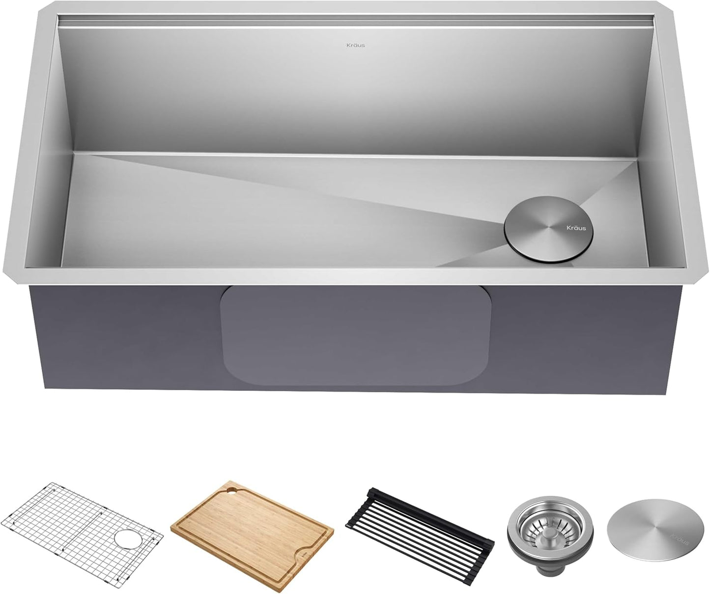 KRAUS Kore 32-Inch Undermount Workstation Kitchen Sink