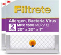Filtrete 20x20x1 AC Furnace SMART Air Filter, MERV 12 - Bluetooth Life