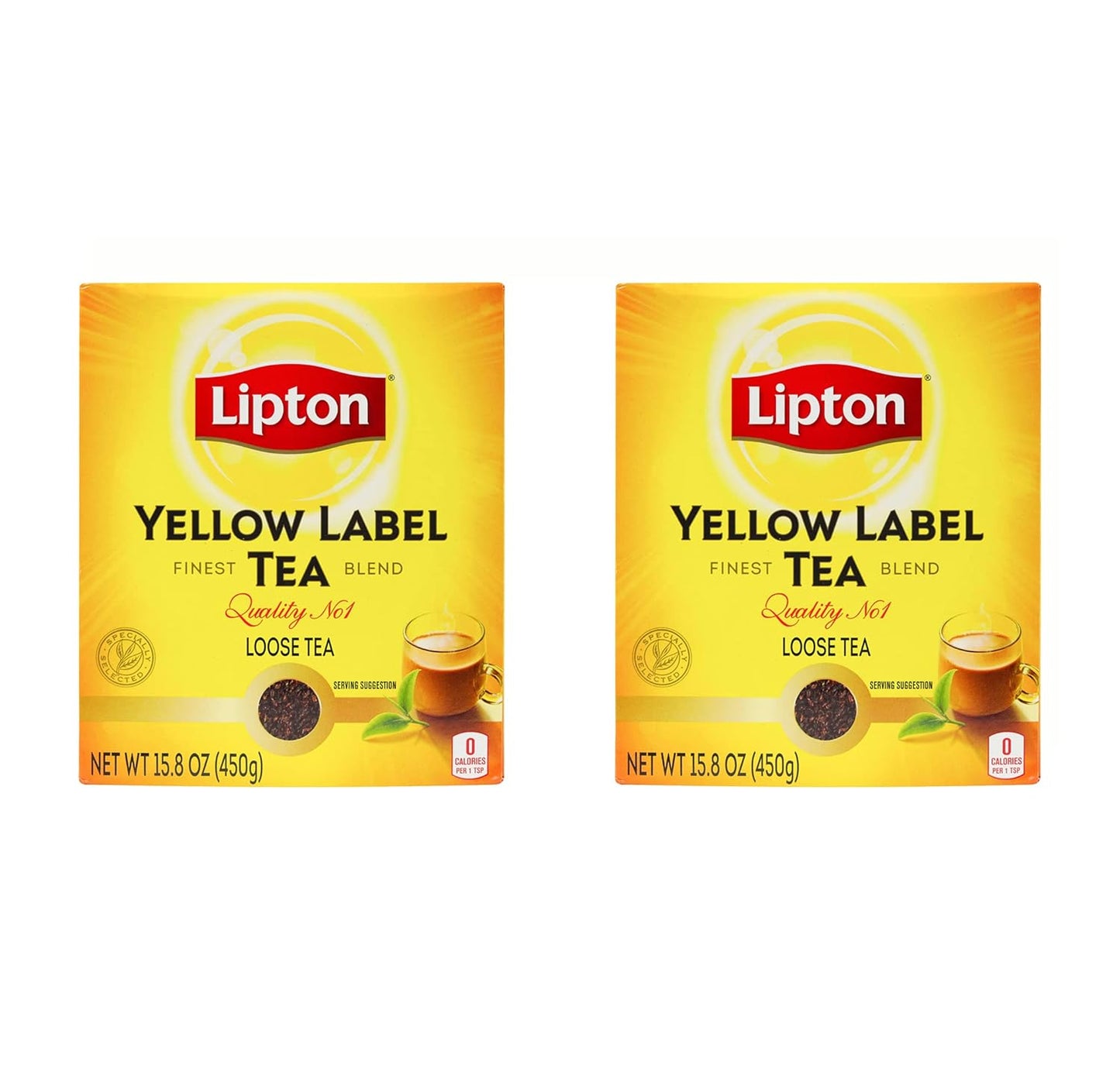Lipton Yellow Label Tea - Premium Black Tea for Chai Lovers