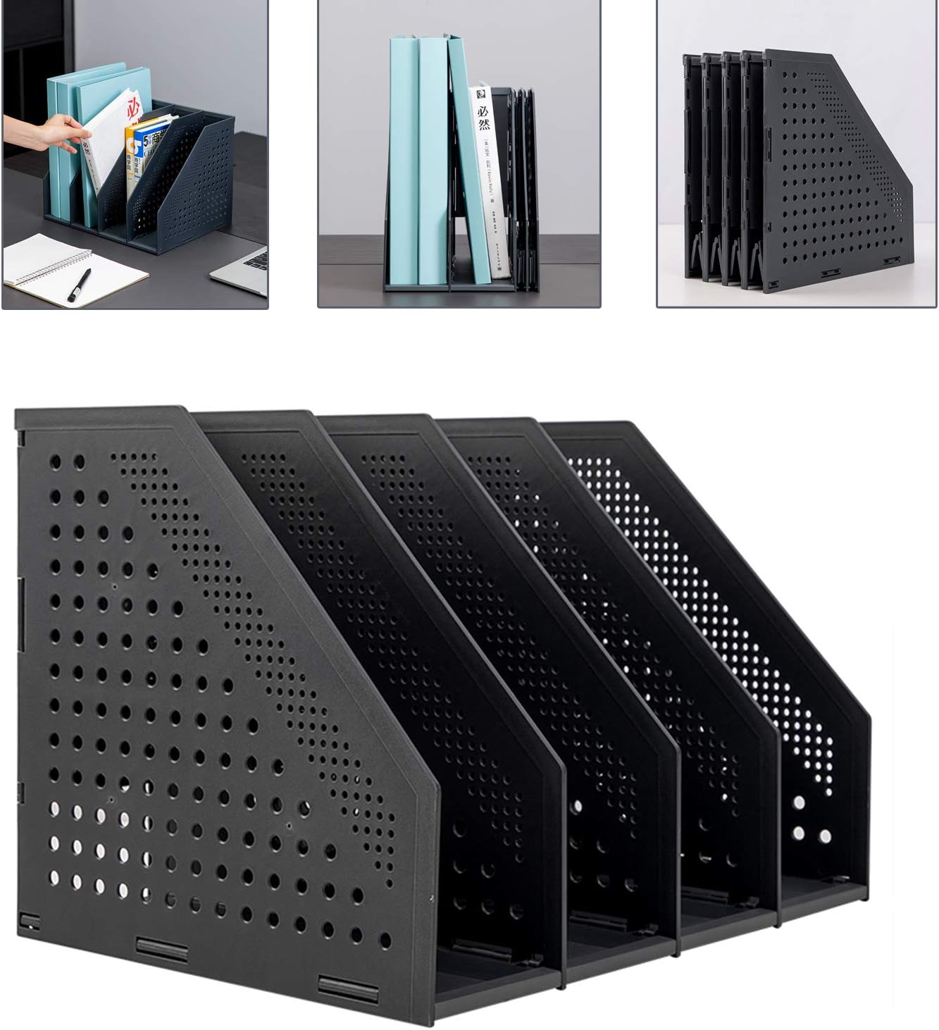 Leven Collapsible Desk Organizer - 4 Compartments