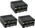 Kastar NP-F970S 3-Pack Battery Replacement - Long Run Time