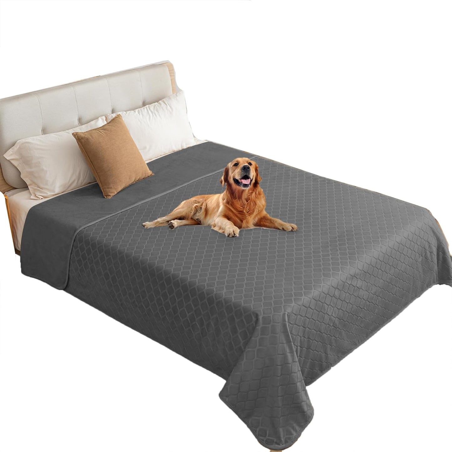 fuguitex Waterproof Dog Blanket for Couch and Sofa Protection