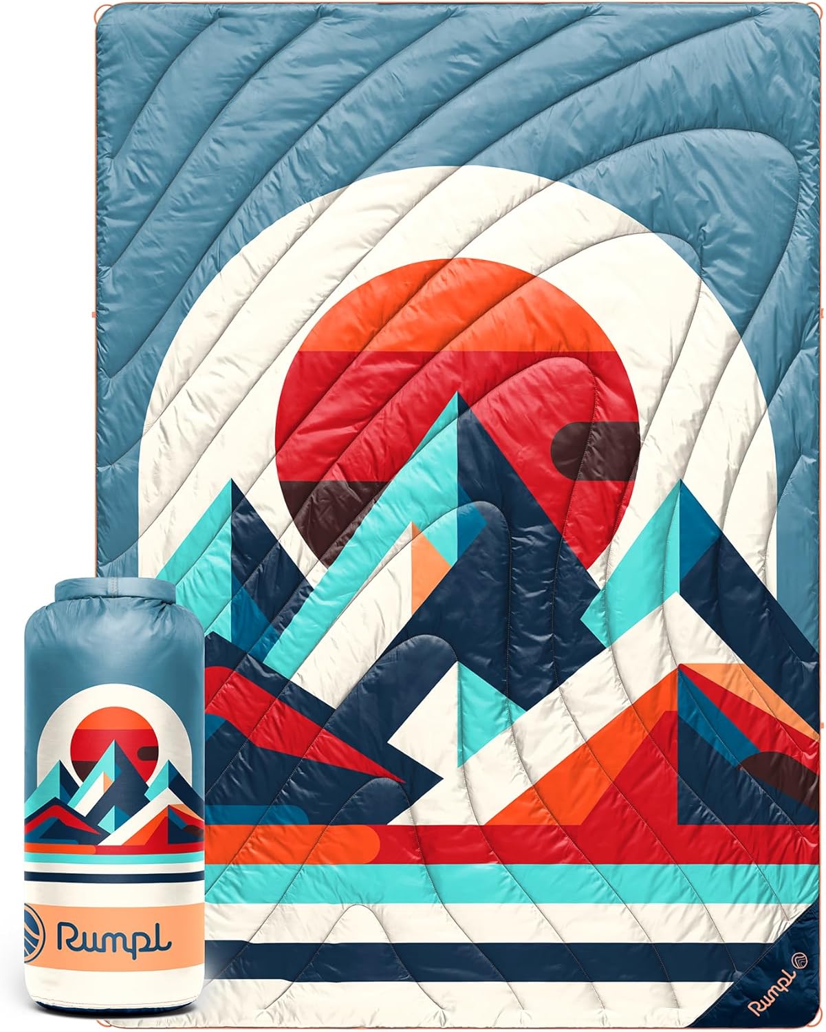 Rumpl Original Puffy Blanket - Warm, Water-Resistant Camping Gear
