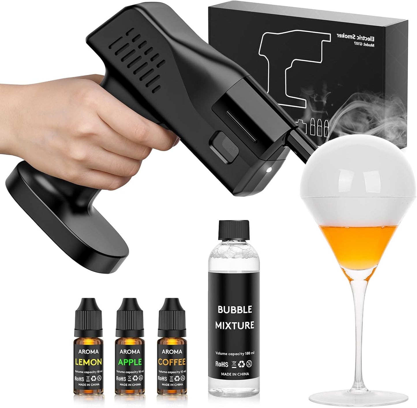 Portable Electric Smoker Gun - Smoky Flavor Anywhere!