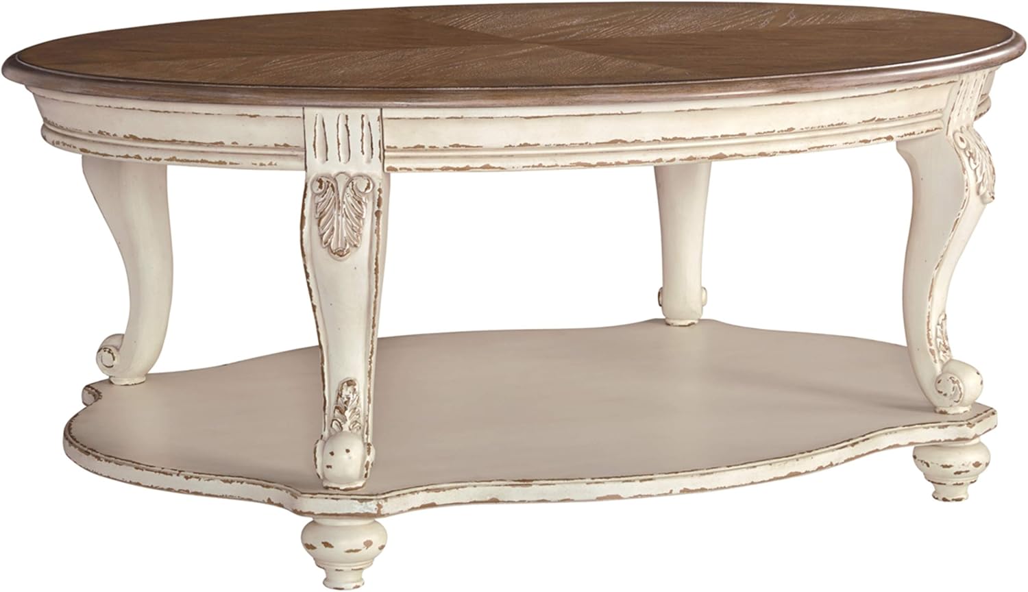 Realyn Cottage Coffee Table - Antique White