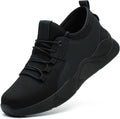 Steel Toe Work Shoes for Men - Non Slip Waterproof Safety Sneakers