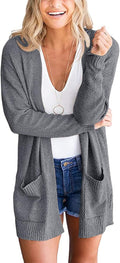 Women's Long Sleeve Waffle Knit Cardigan Sweater - Cozy Duster Jewelry