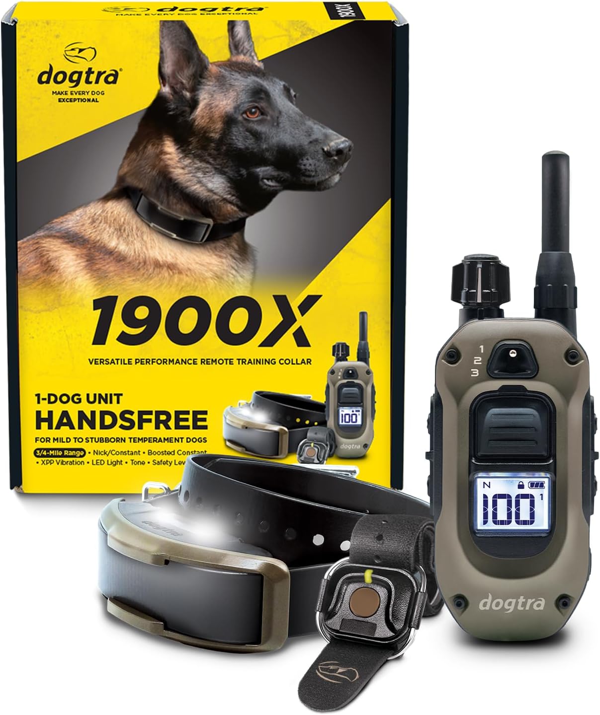Dogtra 1900X Handsfree E-Collar for Effective Dog Training