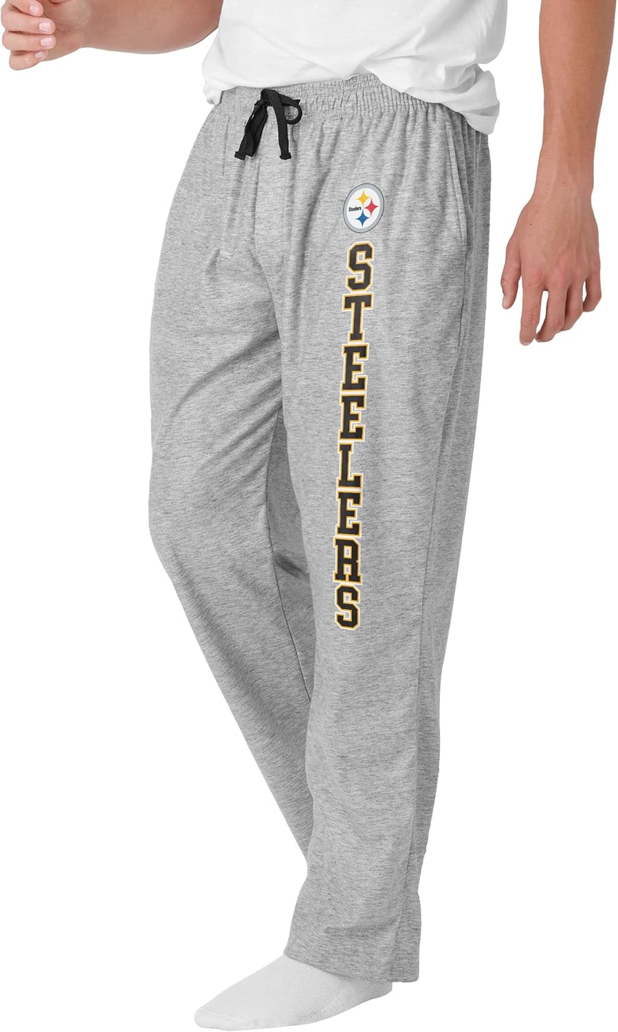 FOCO Men's NFL Team Logo Athletic Gray Lounge Pants Review