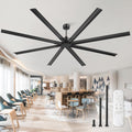 108 in Large Ceiling Fan with Remote - HVLS Industrial Airflow