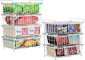 Deep Freezer Organizer Bins Fit 10 to 20 Cu.Ft - Stackable