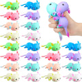 Axolotls Stress Relief Toys 24-Pack - Cute Squeeze Fidget Set