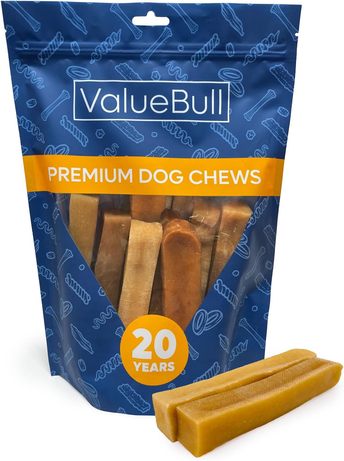 Himalayan Yak Cheese Dog Chews - Long Lasting Natural Treats