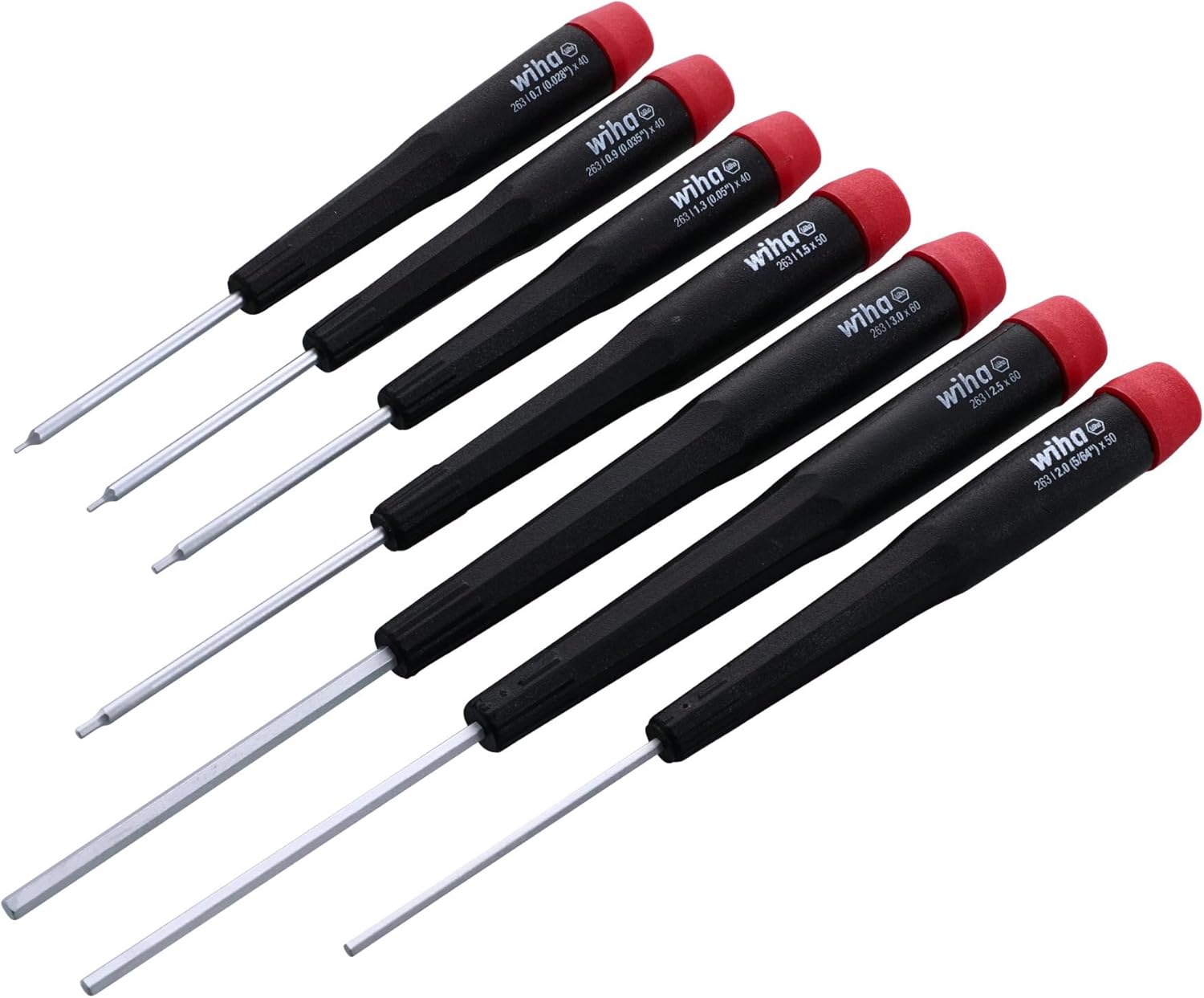 Wiha 26390 Screwdriver Set: Precision Hex Metric Tools for Pros