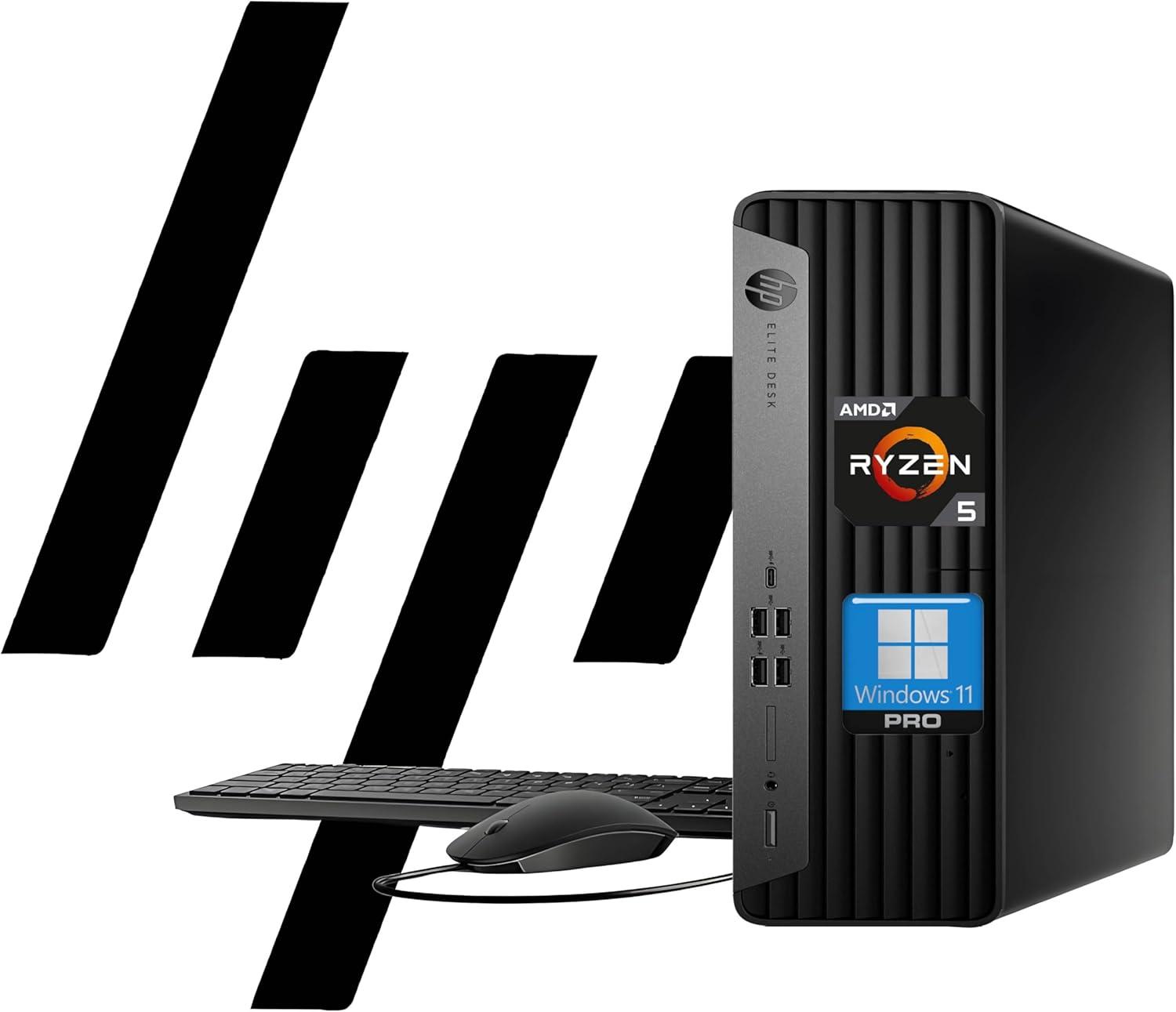 HP EliteDesk 805 G9 SFF Desktop with Ryzen 5 and 16GB RAM