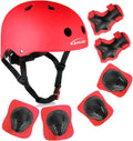 KAMUGO Kids Bike Helmet with Protective Gear for Ages 2-8