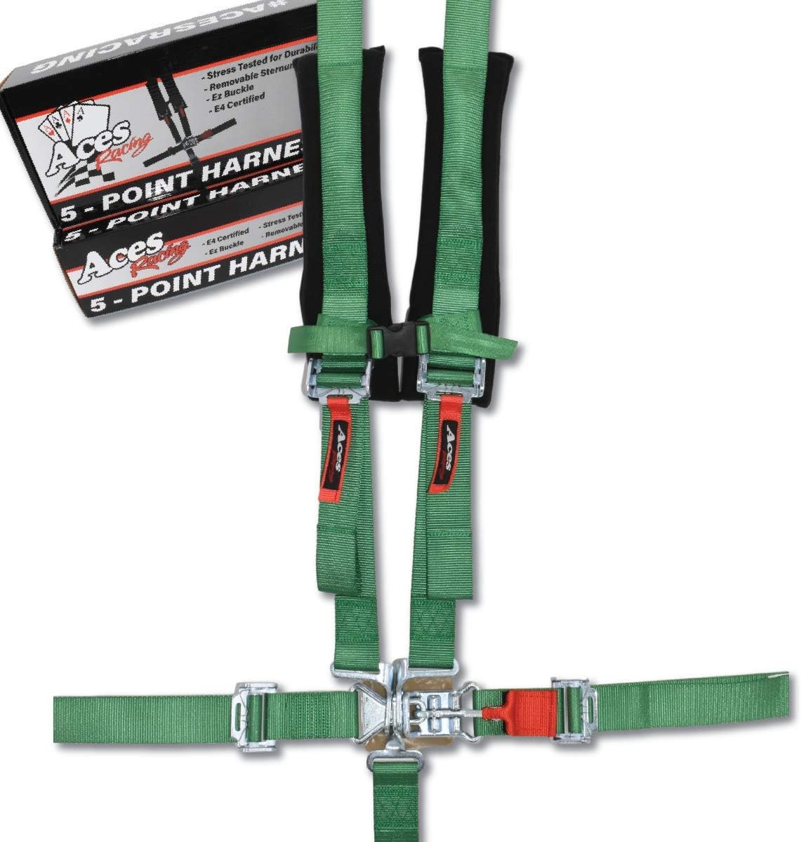 Aces Racing 5 Point Harness With 2 Inch Padding E4 Certified Review