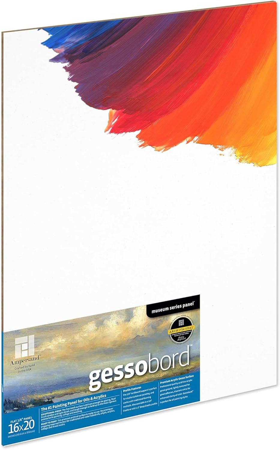 Museum Quality Gessobord Wood Painting Panel for Artists