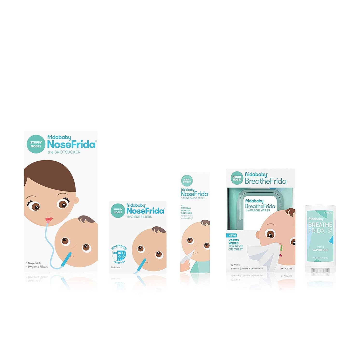 Frida Baby Congestion Relief Set - Breathe Easier!