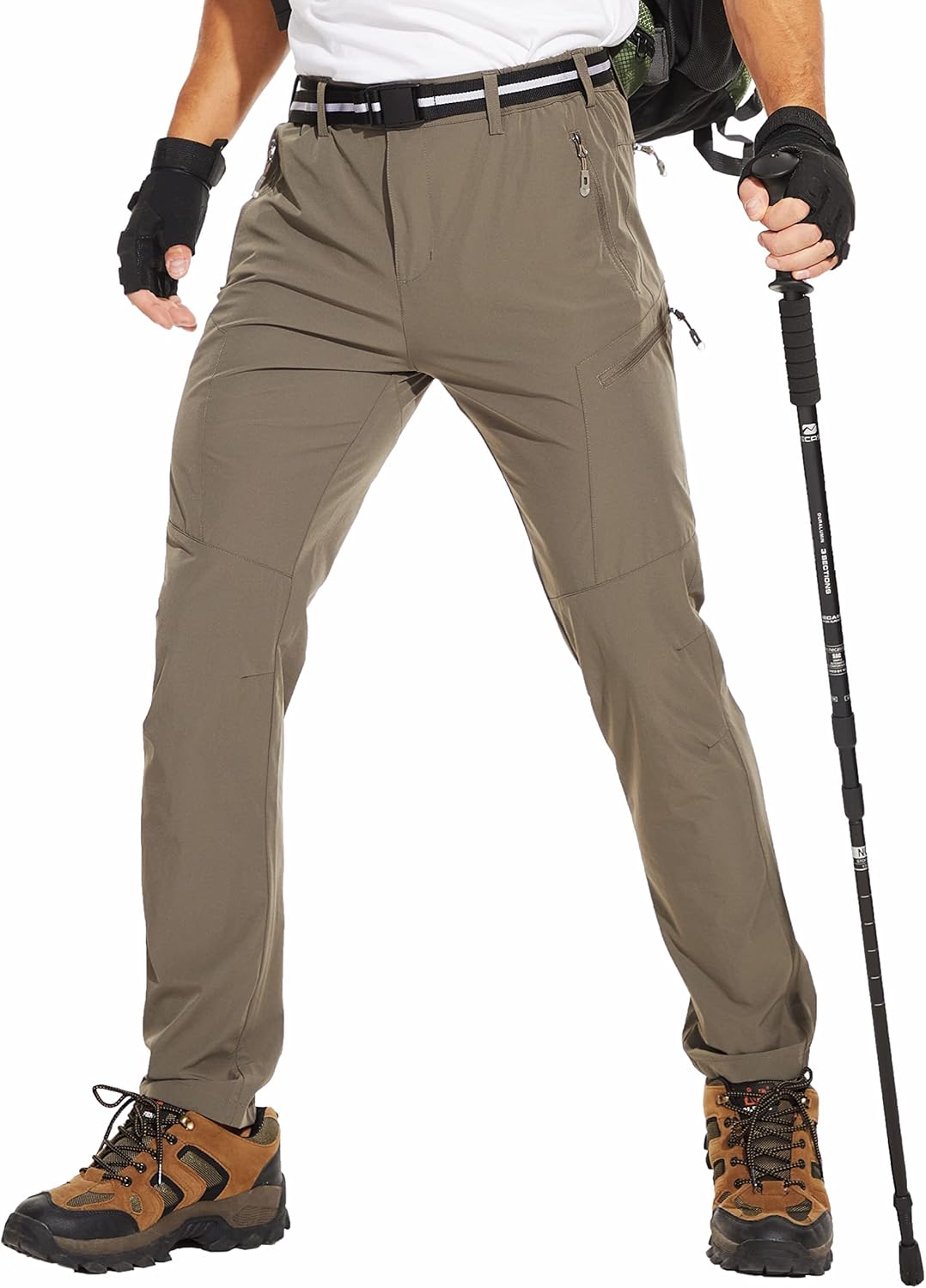 Quick Dry Stretch Work Pants for Men by NATUVENIX