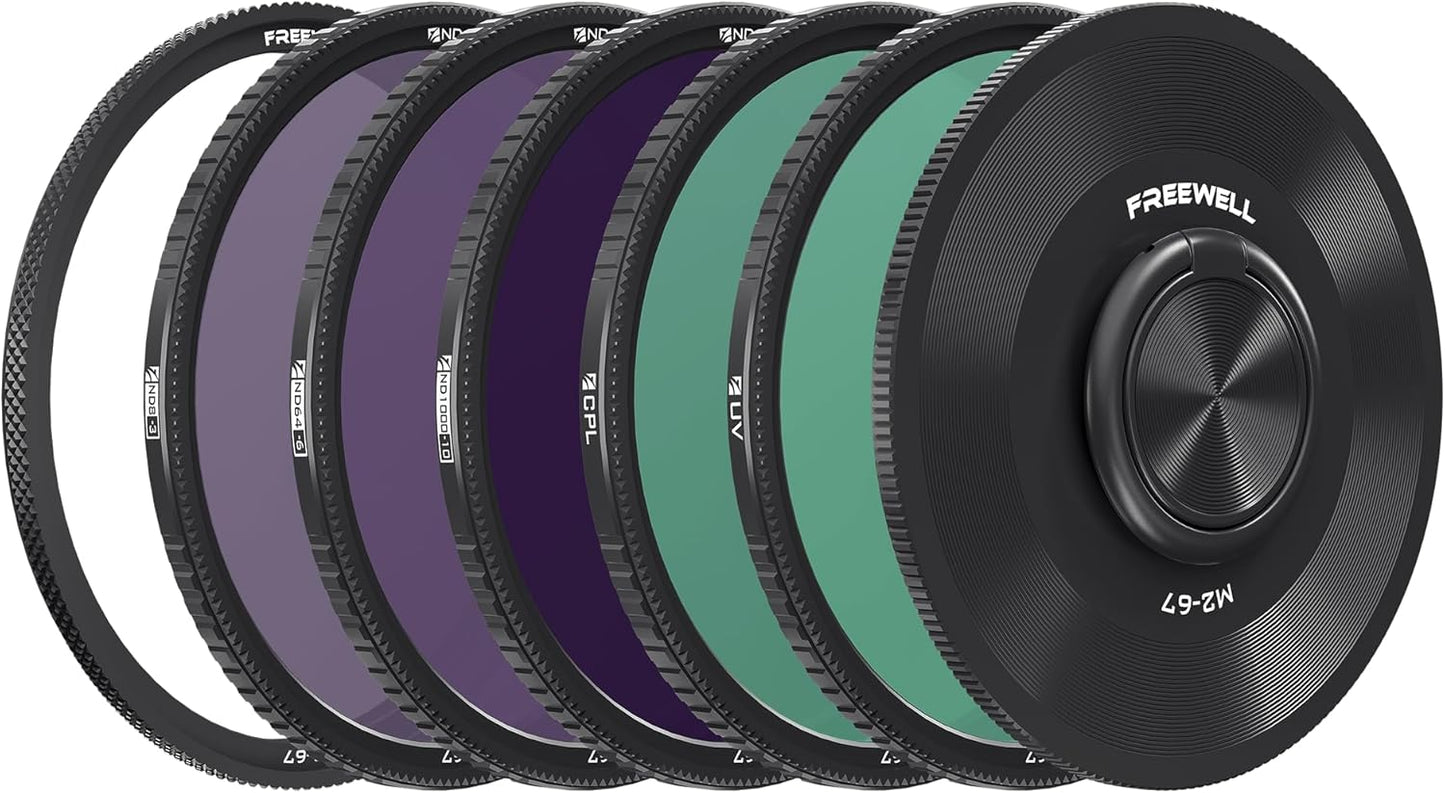 Freewell M2 Magnetic Quick Swap Filter Kit for Photographers