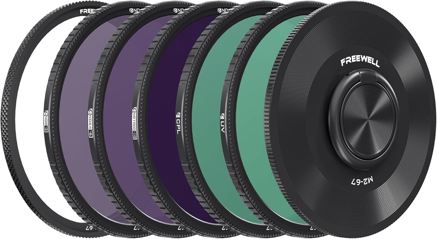 Freewell M2 Magnetic Quick Swap Filter Kit for Photographers