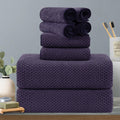 8-Piece Purplr Bath Towels Set - Oversized 600 GSM Luxury Towels