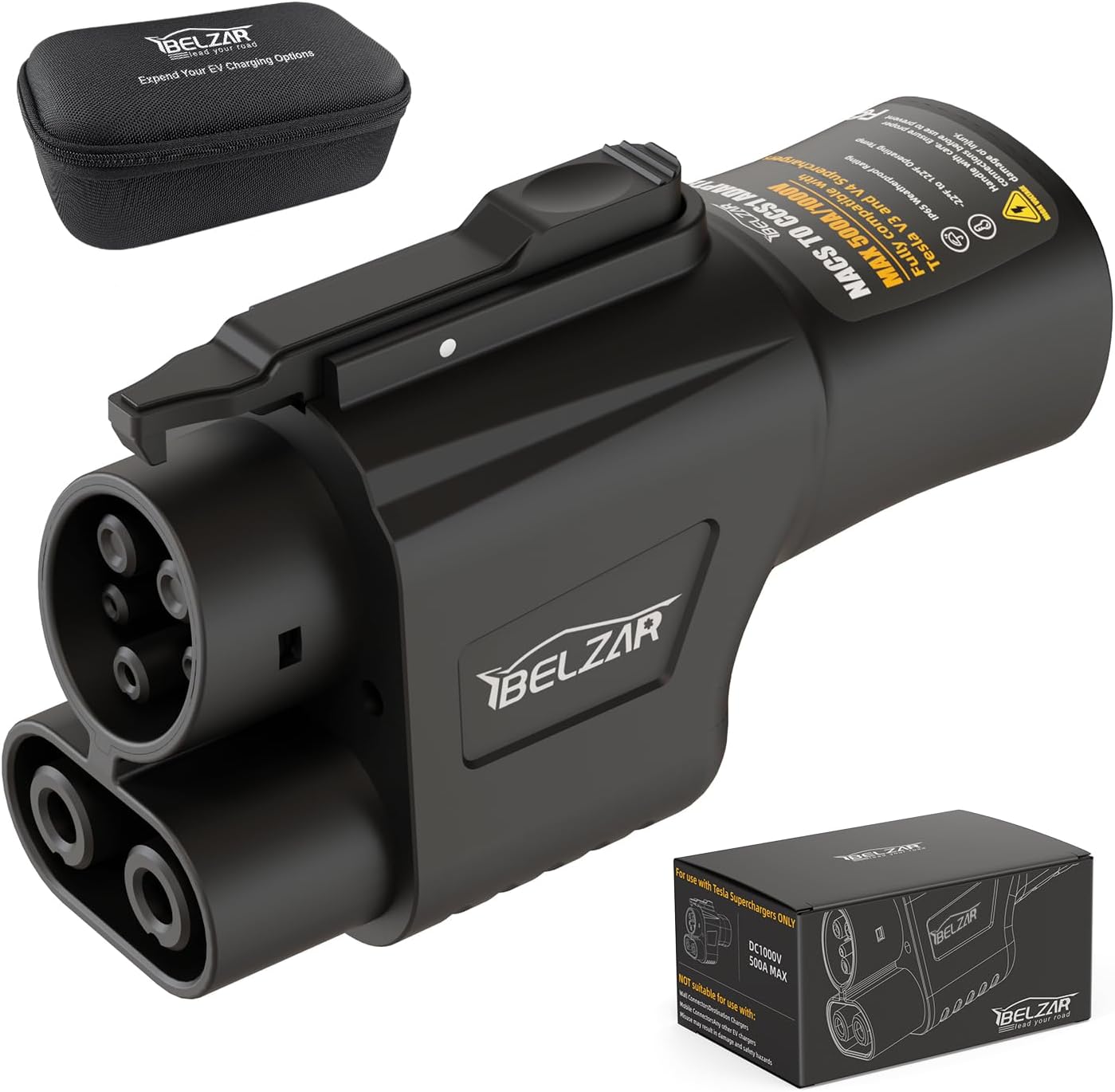 High-Powered BELZAR Tesla Supercharger Adapter