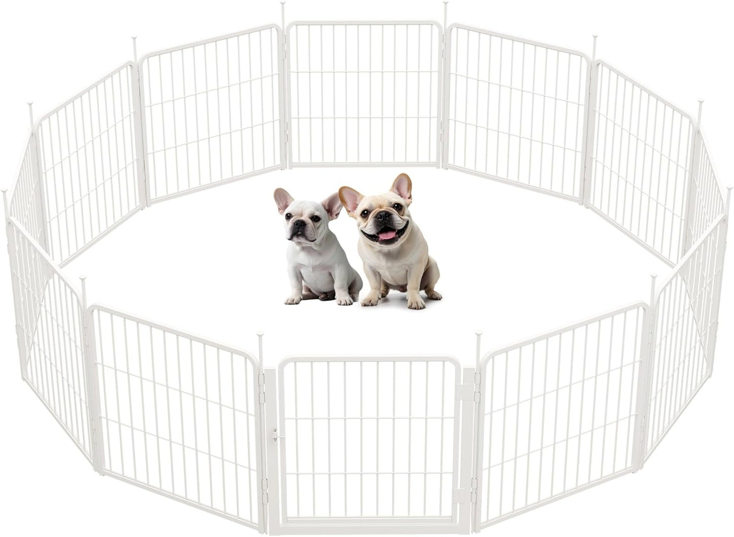 SunsGrove Dog Play Pen Indoors for Small and Puppy Dogs