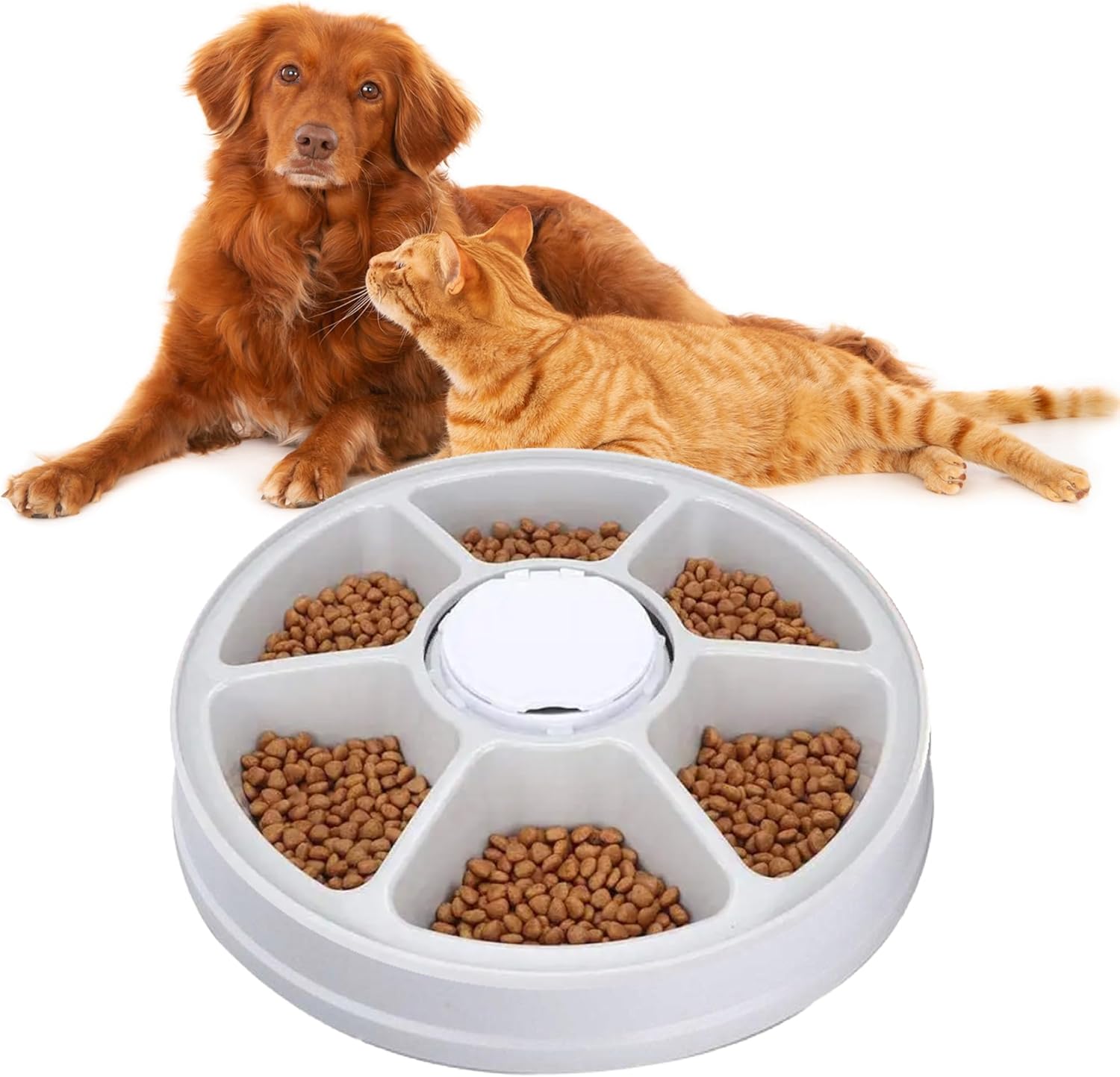 Smart Pet Feeder: Timed Dispenser - Portion Control