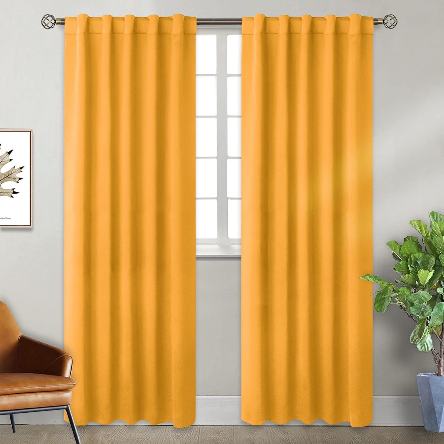 BGment Blackout Curtains for Bedroom - Thermal Insulated Panels