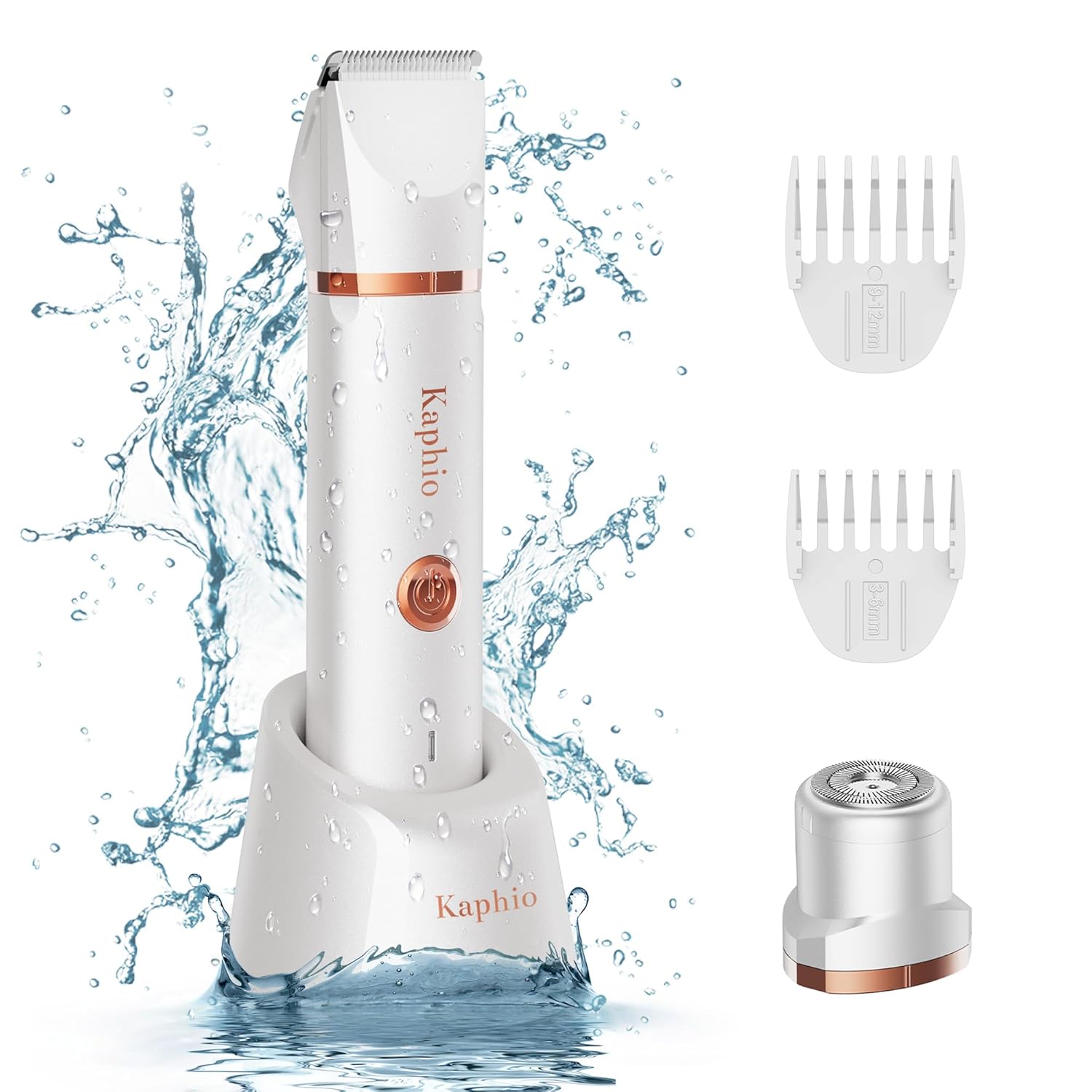 Bikini Trimmer for Women: 2 in 1 Electric Razors for Smooth Skin