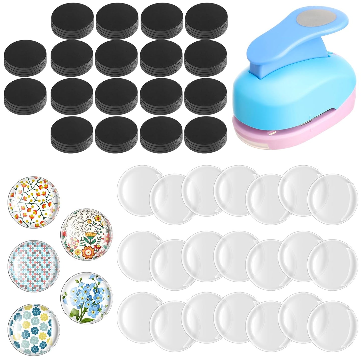 DIY Fridge Glass Magnets Kit for Crafting and Decoration