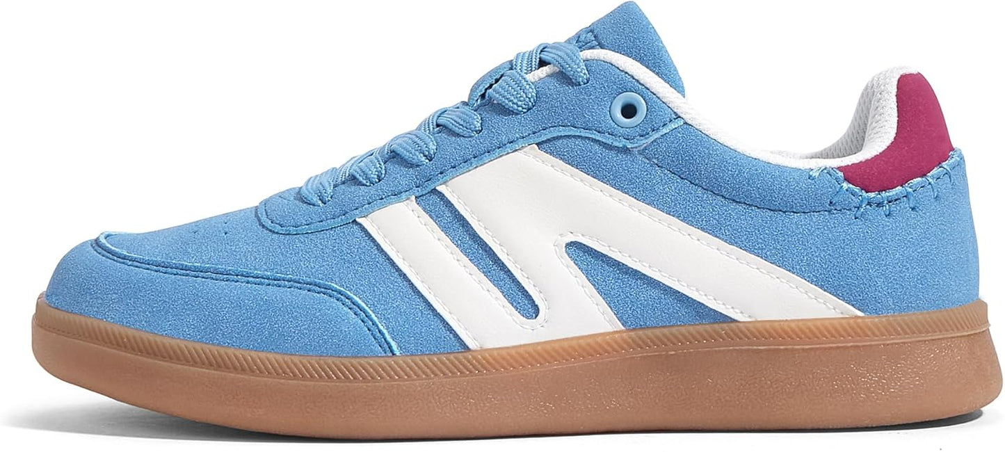Classic Retro Gum Sole Fashion Sneakers for Women - Stylish Comfort