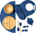 Bamboo Baby Feeding Set for Infants & Toddlers - Non-Toxic Essentials