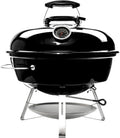 Slow N Sear Travel Kettle 18 Portable Charcoal Grill - Two-Zone Heat