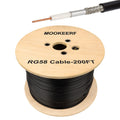 RG58 Coaxial Cable 200ft Low Loss 50 Ohm - Flexible Outdoor Extension