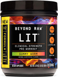BEYOND RAW LIT V2 Clinical Strength Pre Workout - Bigger Pumps