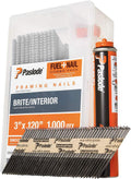 Framing Nails and Fuel Pack, 3 in x.120 Gauge - Combo Pack