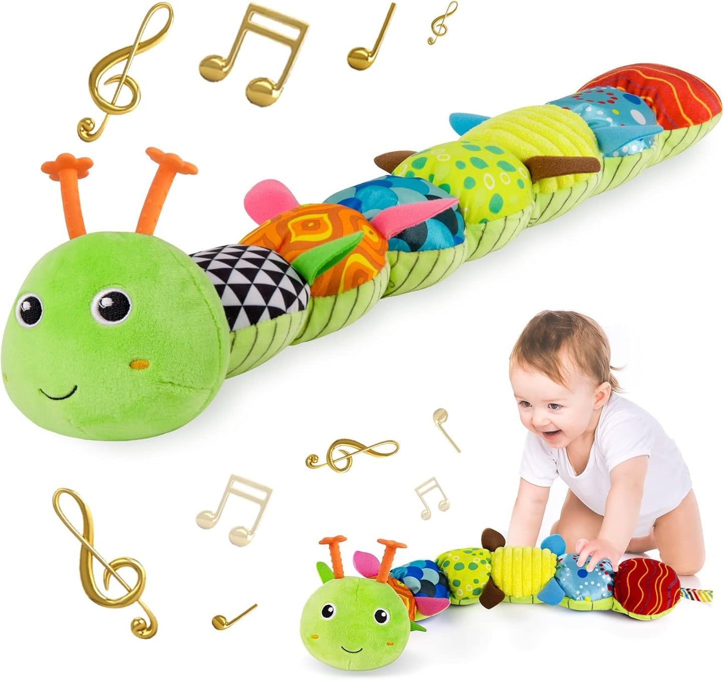 Sumobaby Musical Caterpillar Toy: Multi-Sensory Fun!
